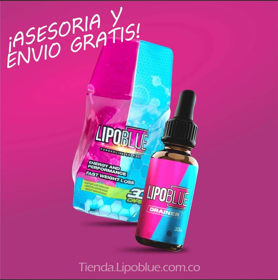 lipoblue combo drainer quemagrasatiendalipoblue