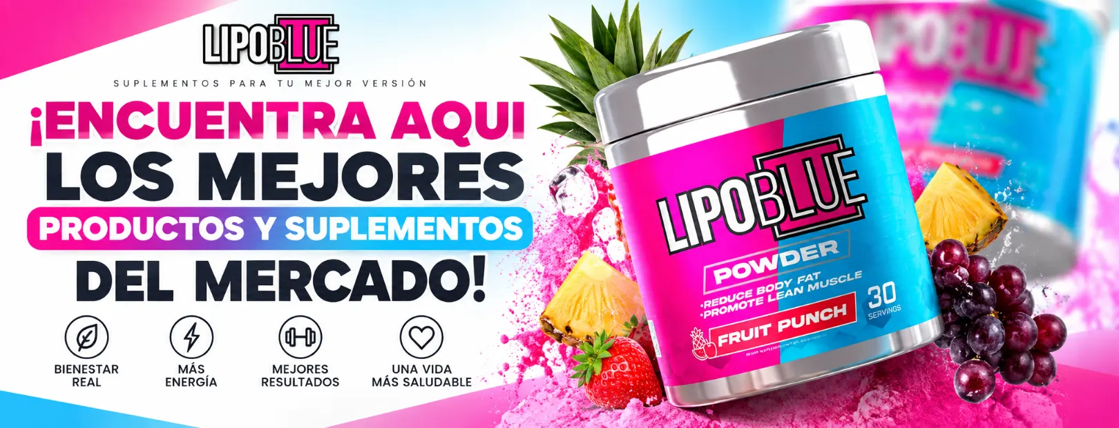 Lipoblue en Polvo