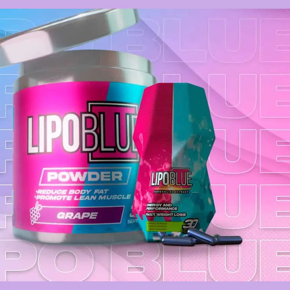 Combo Lipoblue Pre-entreno + Cápsulas Lipoblue