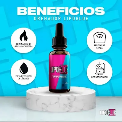 Lipoblue Drainer en gotas 30 ml — imagen 4